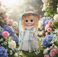12-inch Big Eyes Porcelain Princess Doll with a Hat