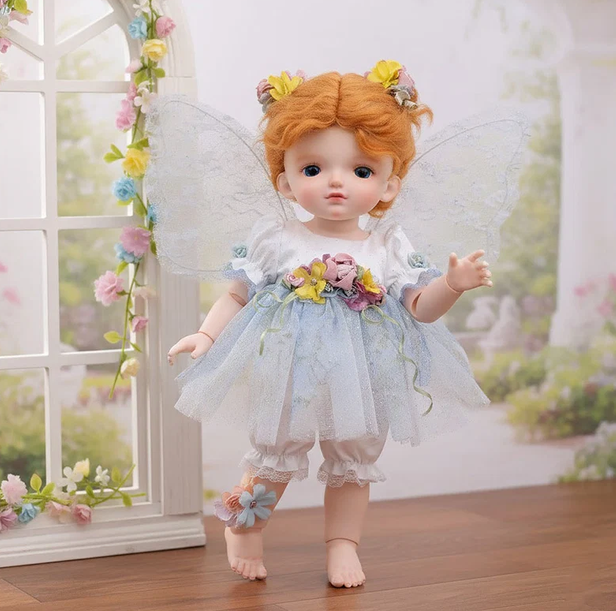 20 inch Adorable Vinyl BJD Girl Toddler Doll for Kids Birthday Gift